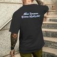 Alle Tanzen Emma Klatscht Techno Festival Hardcore Hardtekk T-Shirt mit Rückendruck Geschenke für Ihn