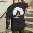 Alles Gute Zumatertag Für Papa Und Kinder Outdoor- T-Shirt mit Rückendruck Geschenke für Ihn