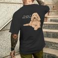 Alles Ist Golden Mit Meinem Goldendoodle T-Shirt mit Rückendruck Geschenke für Ihn