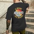 Alvaro T-Shirt mit Rückendruck Geschenke für Ihn