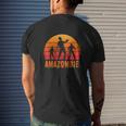 Amazombie Coworker Warehouse Zombie Gag Mens Back Print T-shirt Gifts for Him