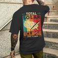 America 2024 Total Solar Eclipse Solar Eclipse Retro Vintage Men's T-shirt Back Print Gifts for Him