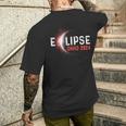 America Solar Totality Eclipse 2024 Ohio 40824 Men's T-shirt Back Print Gifts for Him