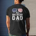 All American Dad 4Th Of July Us Patriotic Pride Mens Back Print T-shirt Gifts for Him