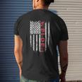 American Welder Proud Usa V2 Mens Back Print T-shirt Gifts for Him
