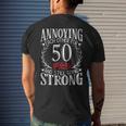 Annoying Each Other For 50 Years 50Th Wedding Anniversary Men's T-shirt Back Print Gifts for Him
