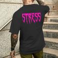 ArbeitsgruppeStress T-Shirt mit Rückendruck Geschenke für Ihn