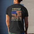 Army Military Navy Proud Daughter Of A Vietnam Veteran Mens Back Print T-shirt Gifts for Him