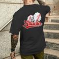 Atlanta Strong Cute Heart Souvenir Im Proud Of Atlanta Men's T-shirt Back Print Gifts for Him