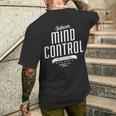 Authentic Mind Control MK Ultra Monarch Designer-Kurzärmliges Herren-T-Kurzärmliges Herren-T-Shirt, Schwarz Geschenke für Ihn