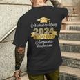 Automobilkaufmann I Ausbildung Prüfung Bestanden Ausgelernt T-Shirt mit Rückendruck Geschenke für Ihn