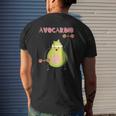 Avocardio Avocado Fitness Workout Avo-Cardio Exercise Tank Top Mens Back Print T-shirt Gifts for Him