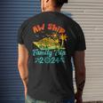Aw Ship It's A Family Trip Cruise Vacation Beach 2024 Men's T-shirt Back Print Gifts for Him