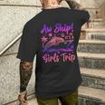 Aw Ship It's A Girls Trip Cruise 2024 Vacation Matching Men's T-shirt Back Print Gifts for Him