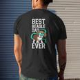 Beagle Ts For Men Love My Beagle Dog Father Mens Back Print T-shirt Gifts for Him