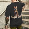 Bengal Katzen-Papa Cat Dad Daddy Father Haustiere Familie T-Shirt mit Rückendruck Geschenke für Ihn