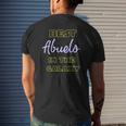 Best Abuelo In The Galaxy Spanish Grandfather Latino Grandpa Mens Back Print T-shirt Gifts for Him