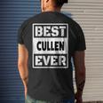 Best Cullen Ever Custom Family Name Men's T-shirt Back Print Gifts for Him