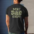 Best Dad Ever Camo Father's Day Special Greatest Dad Hunting Mens Back Print T-shirt Gifts for Him