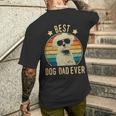 Best Dog Dad Ever Maltese Father's Day Men's T-shirt Back Print Gifts for Him