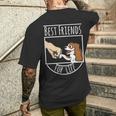 Best Friend Cavalier King Charles Spaniel Dog Men's T-shirt Back Print Gifts for Him