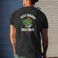 Best Iguana Dad Saying Reptile Lizard Mens Back Print T-shirt Gifts for Him