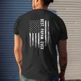 Best Papaw Ever American Flag For Men Father's Day Mens Back Print T-shirt Gifts for Him