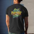 Best Pop-Pop Ever Grandpa Fathers Day Pop Pop Mens Back Print T-shirt Gifts for Him