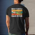 Best Turtle Dad Ever Love Sea Turtles Mens Back Print T-shirt Gifts for Him
