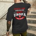 Bester Uropa Der Welt T-Shirt mit Rückendruck Geschenke für Ihn