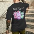 Bestie Squad Twin Day For Girls Bff Boba Tea Best Friend Men's T-shirt Back Print Gifts for Him