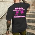 Bin Schon Wieder Im Inselfieber Party Outfit Mallorca Summer T-Shirt mit Rückendruck Geschenke für Ihn