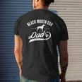Black Mouth Cur Dad Dog Owner Lover Mens Back Print T-shirt Gifts for Him