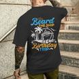 Board The Ship It's A Birthday Trip Cruise Cruising Vacation Men's T-shirt Back Print Gifts for Him