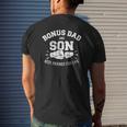 Bonus Dad And Son Best Friends For Life Mens Back Print T-shirt Gifts for Him