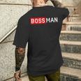 Bossmann T-Shirt mit Rückendruck Geschenke für Ihn