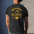 Boston Hockey Vintage Men's T-shirt Back Print Gifts for Him