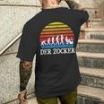 Boys' Der Gamer T-Shirt mit Rückendruck Geschenke für Ihn