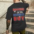 Brother Of The Birthday Boy Costume Spider Web Birthday Men's T-shirt Back Print Gifts for Him