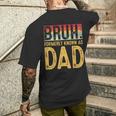 Bruh Formerly Known As Dad Father's Day Vintage Men's T-shirt Back Print Gifts for Him
