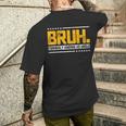 Bruh Formerly Known As Uncle Father's Day Men's T-shirt Back Print Gifts for Him