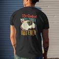 Bull Terrier Dog Lover Coolest Dad Mens Back Print T-shirt Gifts for Him
