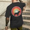 Bull Terrier Retro Style Men's T-shirt Back Print Gifts for Him