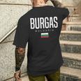 Burgas Bulgarien T-Shirt mit Rückendruck Geschenke für Ihn