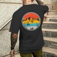 Cable Car Gondel Luftseilbahnor Mountains T-Shirt mit Rückendruck Geschenke für Ihn