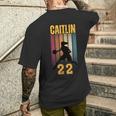 Caitlin Basketball 22 For Basketball Lovers Men's T-shirt Back Print Gifts for Him