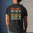 You Can't Tell Me What To Do Granddad Grandpa Mens Back Print T-shirt Gifts for Him