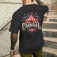 Carnival Staff Circus Matching Men's T-shirt Back Print Gifts for Him