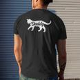 Cat Daddy Apparel Cat Dad Mens Back Print T-shirt Gifts for Him