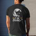 Cat Daddy Vintage Eighties Style Cat Retro Full Moon Mens Back Print T-shirt Gifts for Him